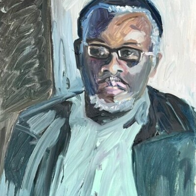 Portraitmalerei Öl auf Leinwand 50cm x 70cm 1999