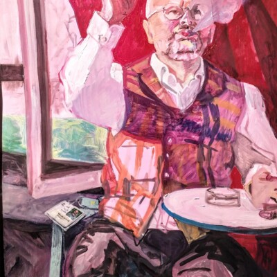 Portraitmalerei Öl auf Papier 60cm x 80cm 2022
